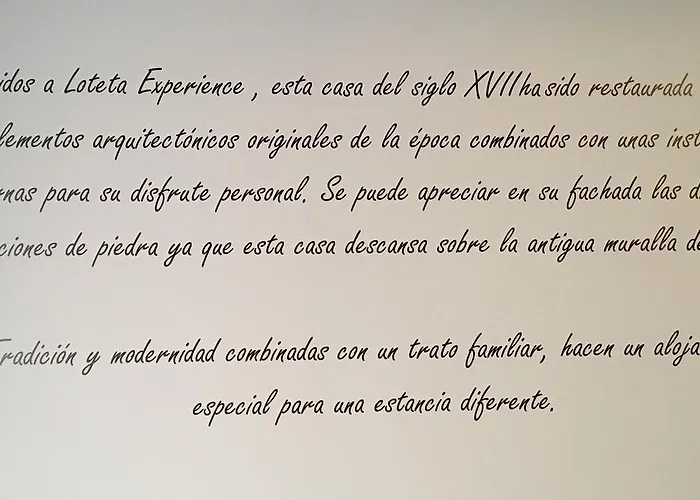 Bed & Breakfast Loteta Experience